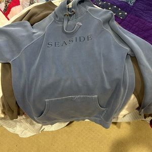 Seaside Light blue hoodie! Size large